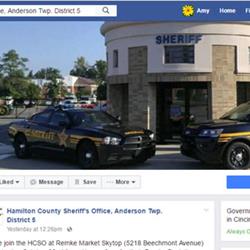 Sheriff’s Office District 5 / Anderson Township Has A Facebook Page